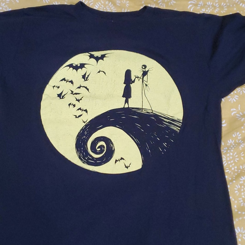 Disney the nightmare before Christmas t shirt